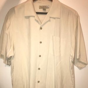 Men’s cream colored button down - classic
